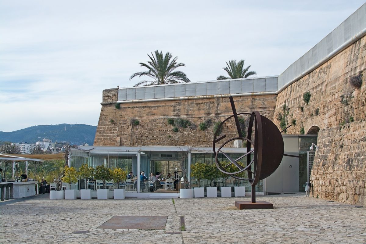 Es Baluard Museum in Palma de Mallorca city walls