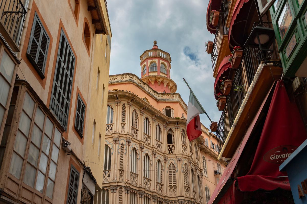 Palma Old Town streets in Mallorca historic centre